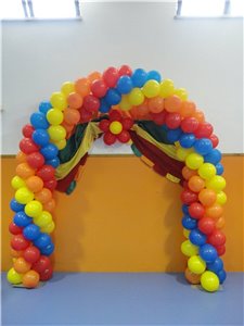 Arco completo 4 cores festa de aniversário infantil