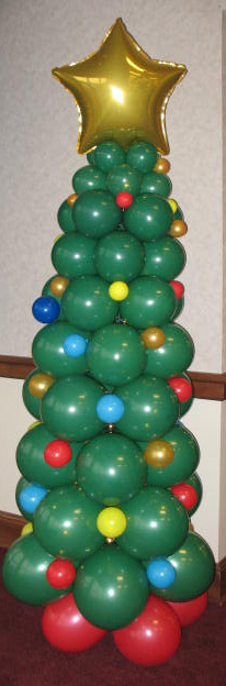 Àrvore de Natal balões festa empresa